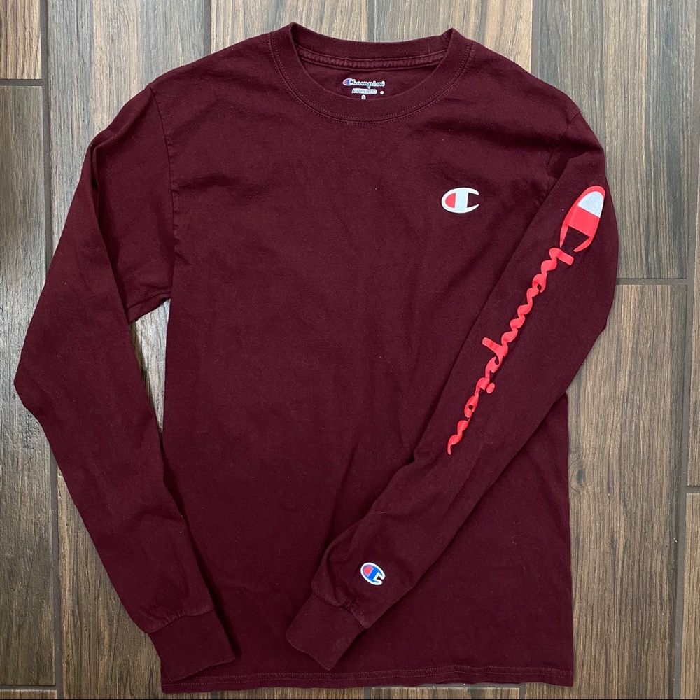 Maroon Champion Long sleeve
